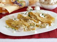 Omelette mit Pilzen