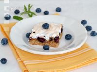 Kuchen mit Heidelbeeren