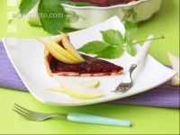 Brombeertarte mit Birne 2