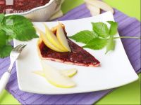Brombeertarte mit Birne 1