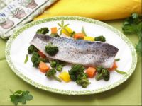 Gedämpftes Forellenfilet 1