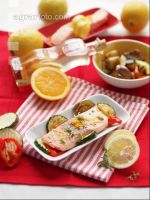 Lachs mit Kräutern 2