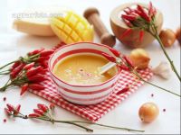 Scharfe Kürbissuppe mit Chili 1