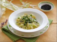 Spaghetti mit Spargel  1