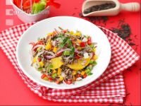 Salat mit Wildreis 1