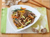 Rindfleisch aus dem Wok 7