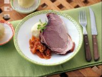 Rollschinken Paradeiskraut 1