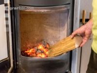 Heizen mit Holz Kaminofen 3