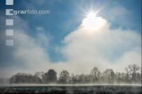 Morgennebel und Sonne 2