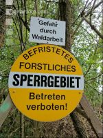 Forest work sign 6
