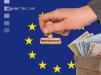 Betriebsprämie und EU Flagge 