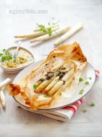 Gegrillter Spargel mit Eiersauce 1