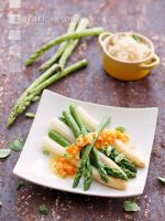 Spargel mit Gemüsesauce 2