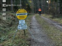 Forest work sign 7