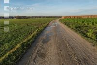 Feldweg nach Regen