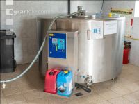 Ziegenmilchtank