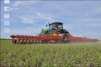 Hogging machine peas 3
