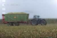 Corn silage harvest fog 18