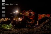 Rübenernte in der Nacht 1