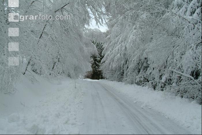 Schnee Weg 2