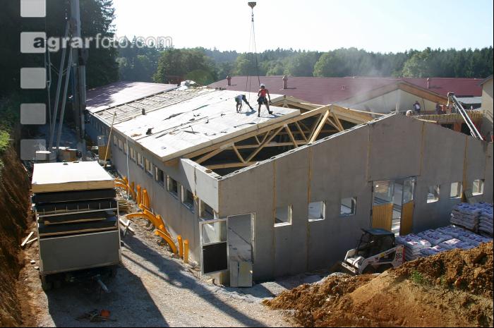 Stall Fertigteilbau 9