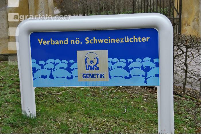 Schweinezüchter Schild