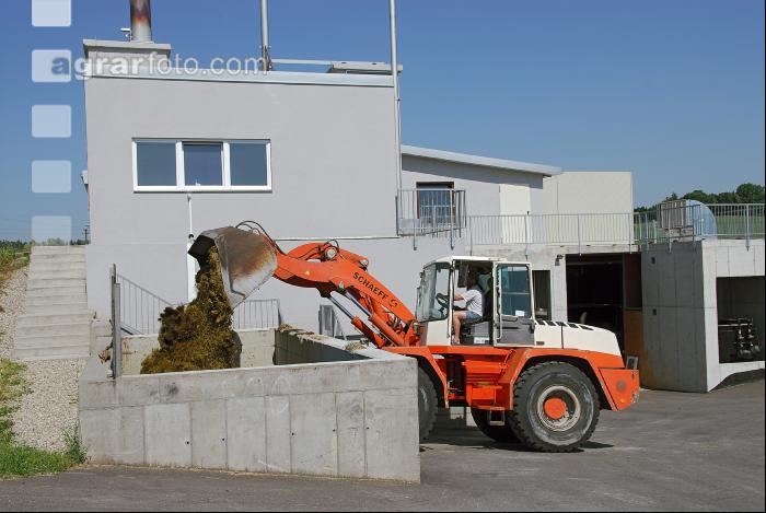 Biogas beschicken 2