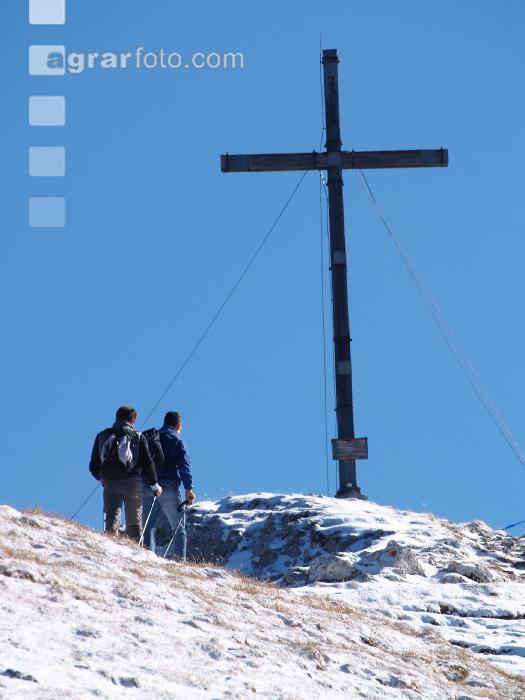 Bergsteigen Winter 1