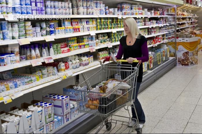 Einkaufen Milch 1