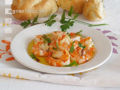 Gambas ajillo