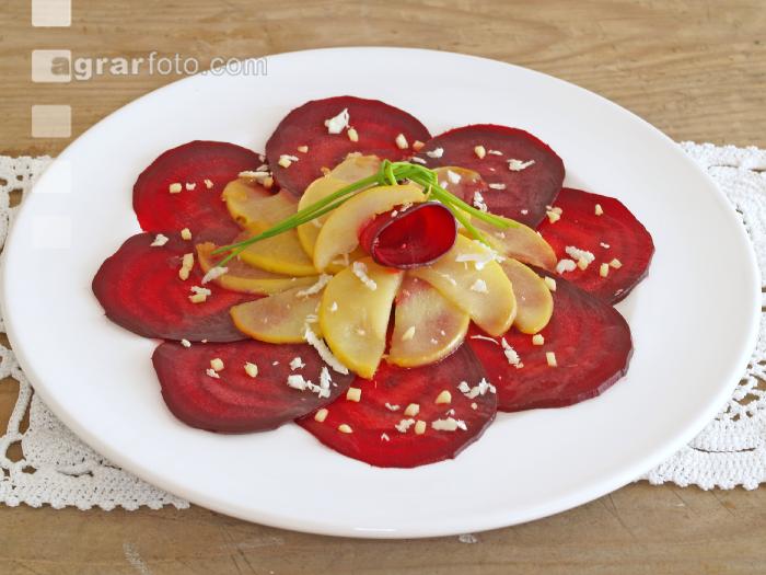 Salat mit Rote Rüben 3