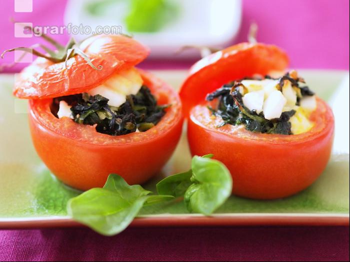 Gefüllte Tomate 2