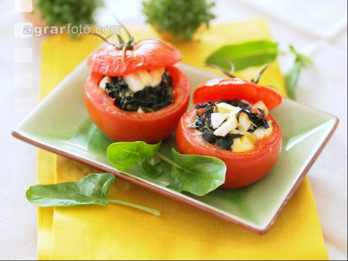 Gefüllte Tomate 1