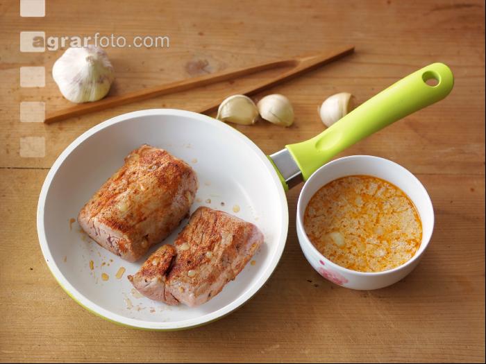 Schweinefilet bereiten 1