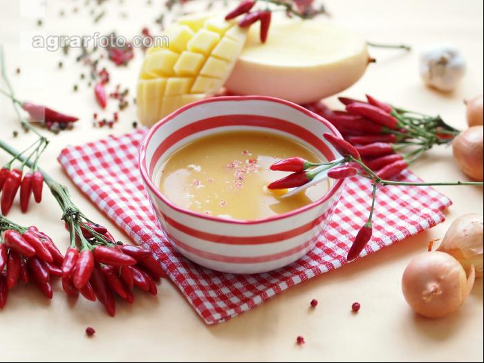 Scharfe Kürbissuppe mit Chili 2