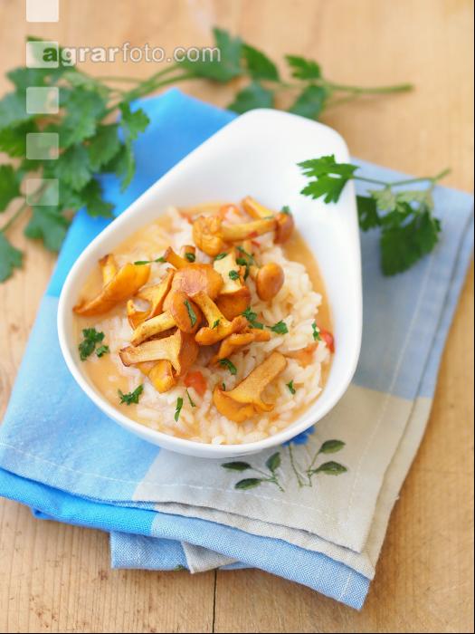 Risotto mit Eierschwammerl 4