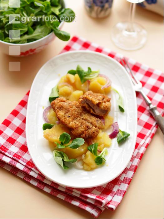 Lamm mit Haselnusspanier 2