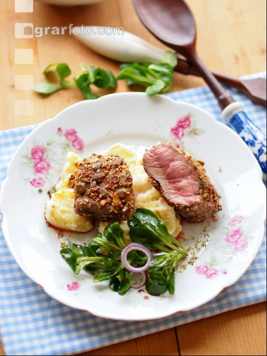 Lamm mit Kürbiskernkruste 2