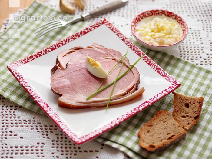 Rollschinken Eierkren 3