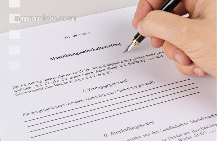 Maschinengesellschaftsvertrag 1