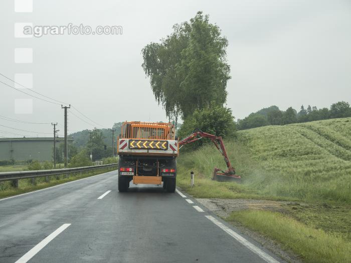 Böschung mähen