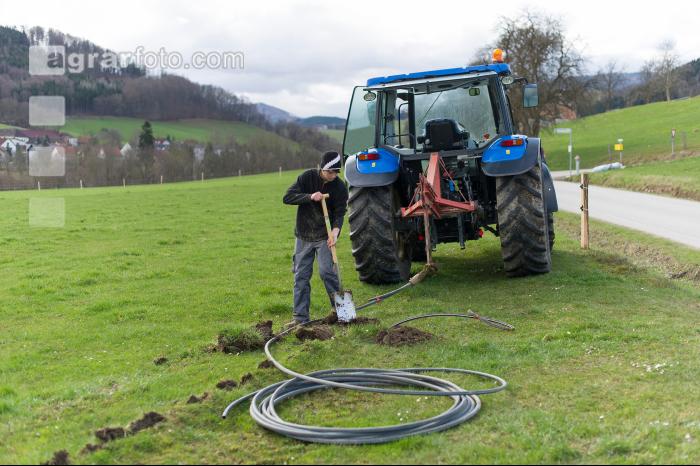 Weidewasserleitung errichten 11
