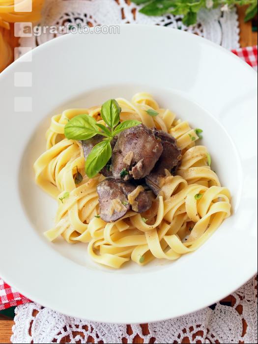Pasta Hühnerleber 1