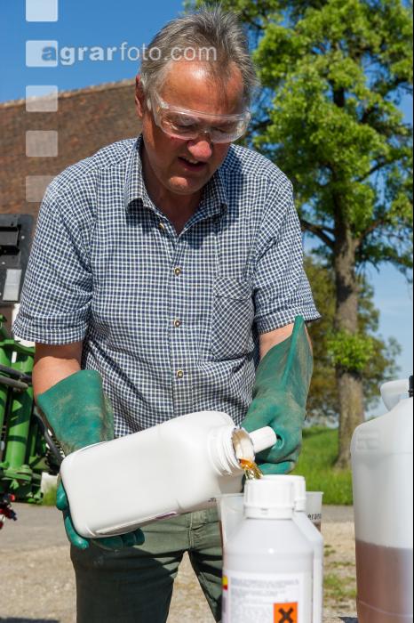 Weizen Unkrautkorrektur 21