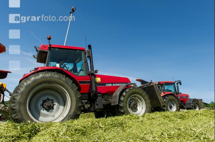 Silage verdichten 9