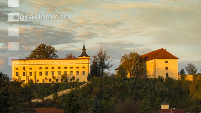 Schloss Kremsegg Herbstlicht 