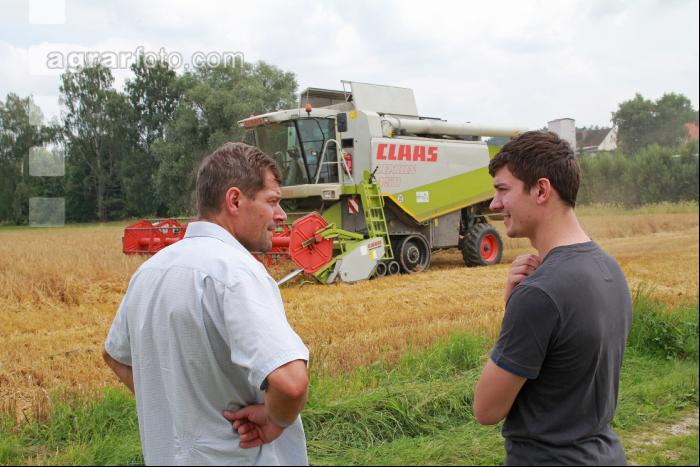 Gerste Ernte J 93