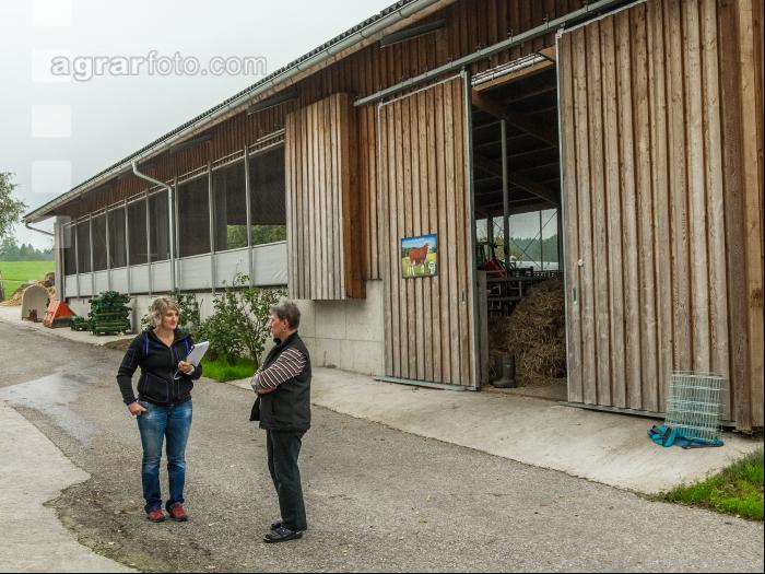 Beratung im Milchviehstall 23