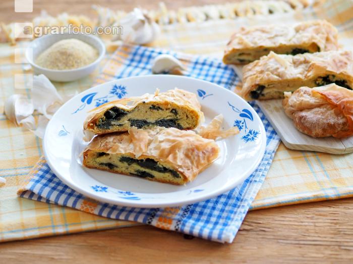 Spinatstrudel  1