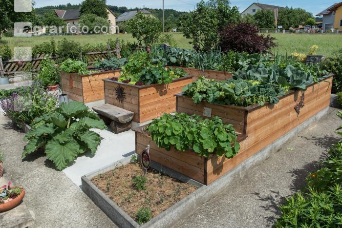 Bauerngarten Hochbeet 